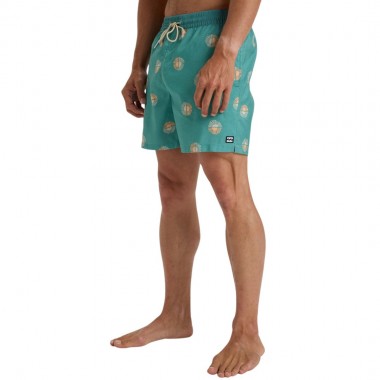BILLABONG VACAY LAYBACK SWIM SHORTS DUSTY TEAL