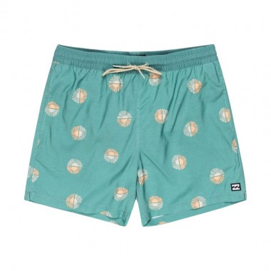 BILLABONG VACAY LAYBACK SWIM SHORTS DUSTY TEAL