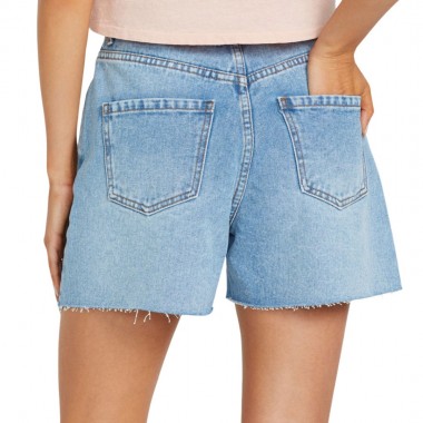 BILLABONG RILEY W DENIM SHORTS FADED INDIGO FRAY