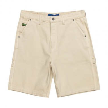 DC CARPENTER BAGGY DENIM SHORTS OATMEAL OVERDYE