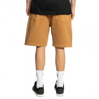 DC WORKER BAGGY DENIM SHORTS CHIPMUNK OVERDYE