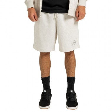 DC PALLET SHORTS SNOW HEATHER