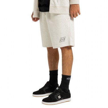 DC PALLET SHORTS SNOW HEATHER