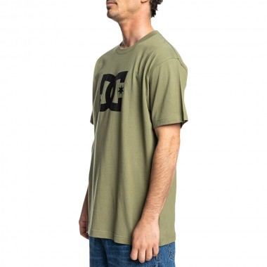 DC STAR T-SHIRT DEEP LICHEN GREEN