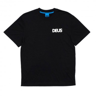 DEUS EX MACHINA LOS ANGELES SURF ADDRESS TEE BLACK