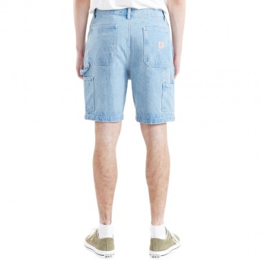 DEUS EX MACHINA BIG FELLA DENIM SHORTS LT STONE