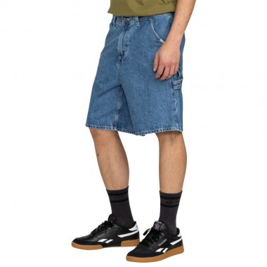 ELEMENT CARPENTER DENIM SHORTS MID USED