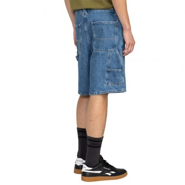 ELEMENT CARPENTER DENIM SHORTS MID USED