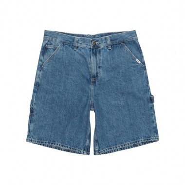 ELEMENT CARPENTER DENIM SHORTS MID USED