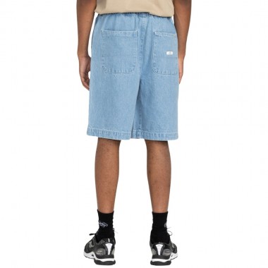 ELEMENT CHILLIN BIG DENIM SHORTS BLEACH