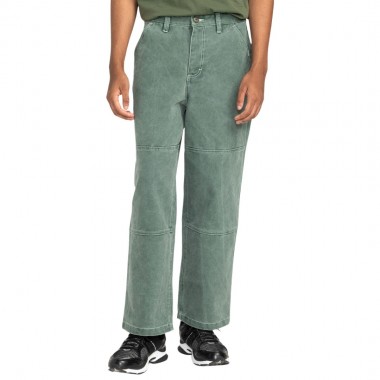 ELEMENT CARPENTER CANVAS PANTS JUNGLE GREEN