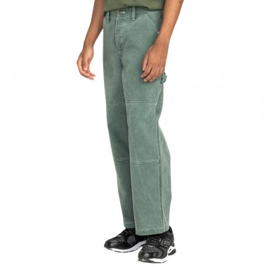 ELEMENT CARPENTER CANVAS PANTS JUNGLE GREEN