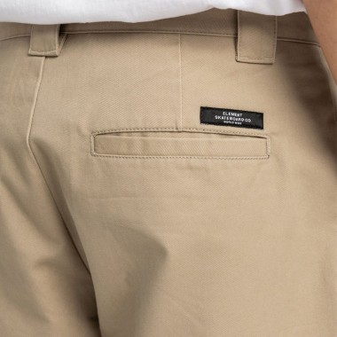 ELEMENT HOWLAND WORK SHORTS ALUMINUM