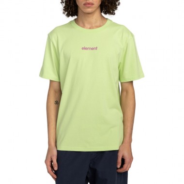 ELEMENT SIMPLE LOGO T-SHIRT LETTUCE GREEN