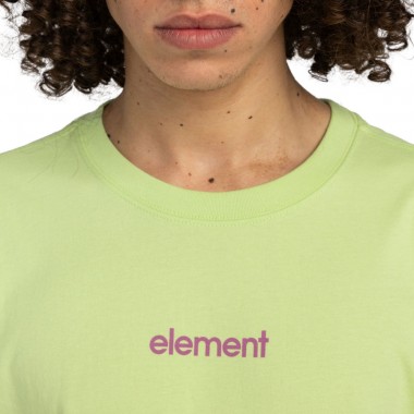 ELEMENT SIMPLE LOGO T-SHIRT LETTUCE GREEN