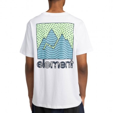 ELEMENT JOINT TEXTURE T-SHIRT OPTIC WHITE