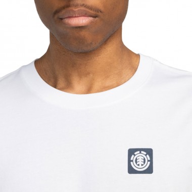 ELEMENT JOINT TEXTURE T-SHIRT OPTIC WHITE