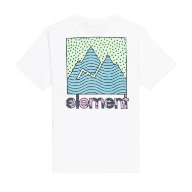 ELEMENT JOINT TEXTURE T-SHIRT OPTIC WHITE