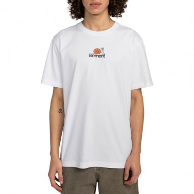 ELEMENT NEW WORLD T-SHIRT OPTIC WHITE