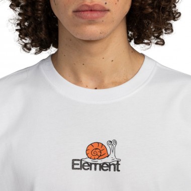 ELEMENT NEW WORLD T-SHIRT OPTIC WHITE