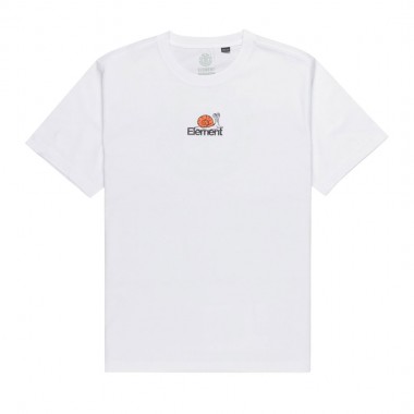 ELEMENT NEW WORLD T-SHIRT OPTIC WHITE