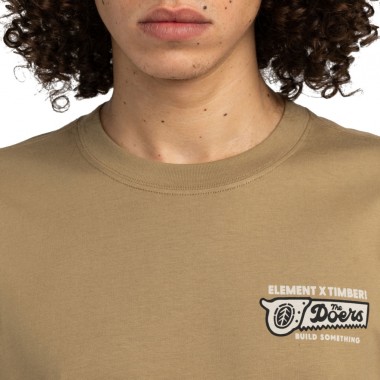 ELEMENT TIMBER ICON T-SHIRT KHAKI