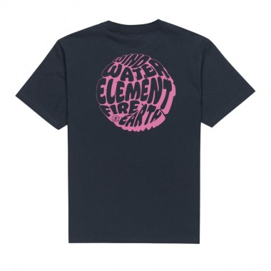 ELEMENT WIND WATER FIRE EARTH T-SHIRT ECLIPSE NAVY