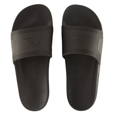 QUIKSILVER DOCKYARD SANDALS BLACK BLUEWEED