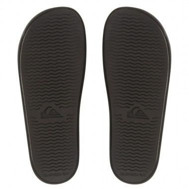 QUIKSILVER DOCKYARD SANDALS BLACK BLUEWEED