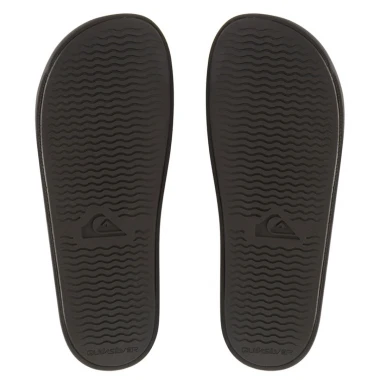 QUIKSILVER DOCKYARD SANDALS BLACK BLUEWEED
