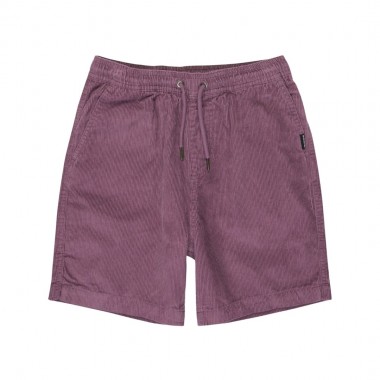 QUIKSILVER TAXER CORDUROY K WALK SHORTS VINTAGE VIOLET