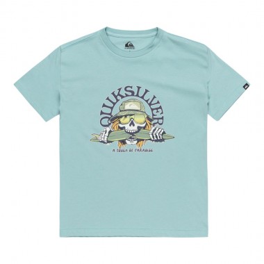 QUIKSILVER EV SKULL FEAST K T-SHIRT AQUIFER