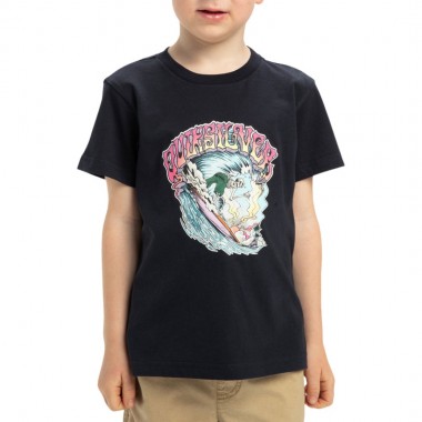 QUIKSILVER TIMES UP K T-SHIRT DARK NAVY