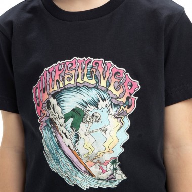 QUIKSILVER TIMES UP K T-SHIRT DARK NAVY