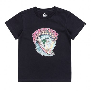 QUIKSILVER TIMES UP K T-SHIRT DARK NAVY