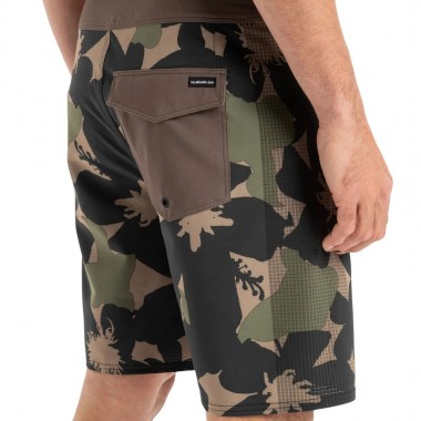 QUIKSILVER HIGHLINE ARCH BOARDSHORTS 19&quot GRAPE LEAF HANDTMAN