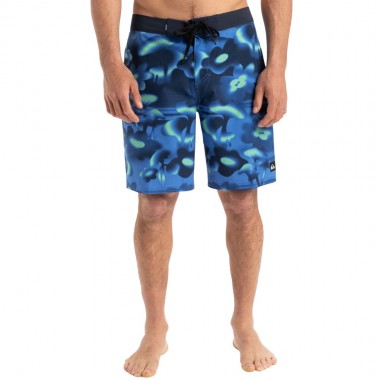 QUIKSILVER HIGHLINE STRAIGHT LEG BOARDSHORTS 19&quot EST BLUE HLMS
