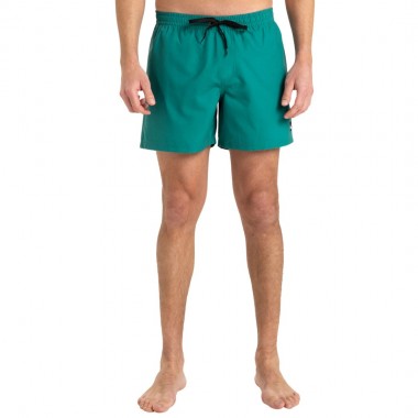 QUIKSILVER EVERYDAY SOLID VOLLEY BOARDSHORTS 15&quot TEAL GREEN