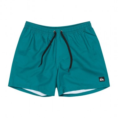 QUIKSILVER EVERYDAY SOLID VOLLEY BOARDSHORTS 15&quot TEAL GREEN