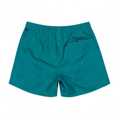 QUIKSILVER EVERYDAY SOLID VOLLEY BOARDSHORTS 15&quot TEAL GREEN