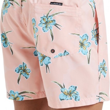 QUIKSILVER EVERYDAY STRAIGHT VOLLEY BOARDSHORTS 15&quot PEACH P.BY