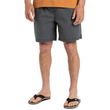QUIKSILVER TAXER WALK SHORTS 18&quot BLACK