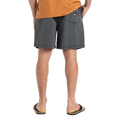 QUIKSILVER TAXER WALK SHORTS 18&quot BLACK