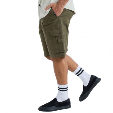 QUIKSILVER CRUCIAL BATTLE CARGO SHORTS 21&quot GRAPE LEAF