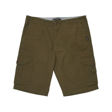 QUIKSILVER CRUCIAL BATTLE CARGO SHORTS 21&quot GRAPE LEAF