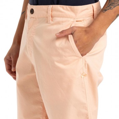 QUIKSILVER CHINO STRAIGHT SHORTS PEACH PARFAIT