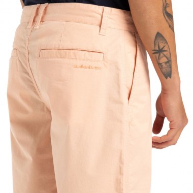 QUIKSILVER CHINO STRAIGHT SHORTS PEACH PARFAIT