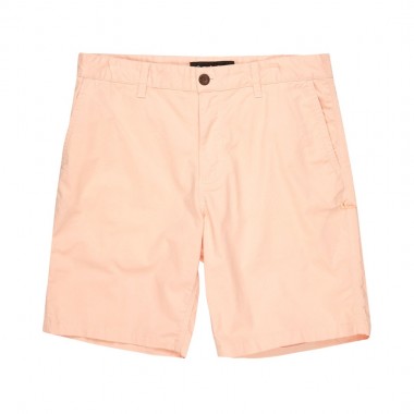 QUIKSILVER CHINO STRAIGHT SHORTS PEACH PARFAIT
