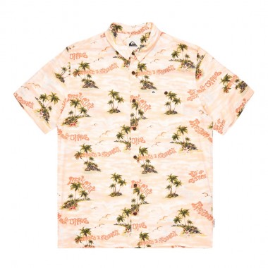 QUIKSILVER SAFE PARADISE SHIRT PEACH PARFAIT LEMNAS