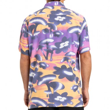 QUIKSILVER SAFE PARADISE SHIRT VINTAGE VIOLET BIOPHILIA 64X64